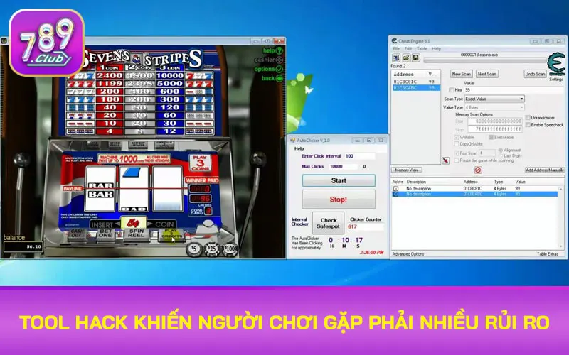 Tool hack khiến người chơi dễ gặp phải hàng loạt rủi ro